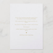 Golden First MerChristmas Romantische Typografie (Rückseite)