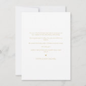 Golden First MerChristmas Romantische Typografie (Rückseite)