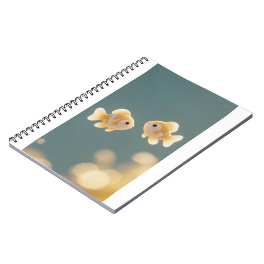Golden Fish Duo Journal Notizblock (Linke Seite)