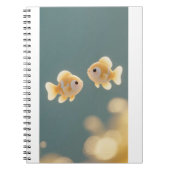 Golden Fish Duo Journal Notizblock (Vorderseite)
