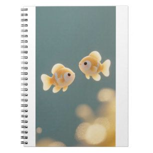 Golden Fish Duo Journal Notizblock