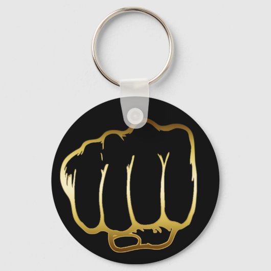 GOLDEN FIST SCHLÜSSELANHÄNGER (Vorderseite)