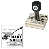 Golden Flangetail Gummistempel (Stempel)