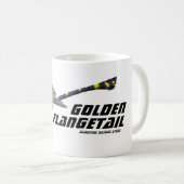 Golden Flangetail Kaffeetasse (VorderseiteRechts)