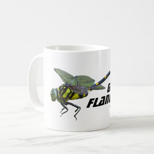 Golden Flangetail Kaffeetasse (Vorderseite Links)