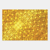 Golden Flare, Crimson Nouveau und Trauben & Weintr Geschenkpapier Set (Vorderseite)