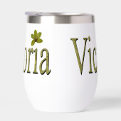 Golden Flecks Victoria Name Design, (Rechts)