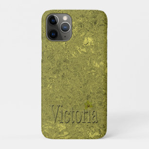 Golden Flecks Victoria Name Design, Case-Mate iPhone Hülle