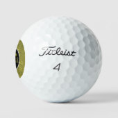 Golden Flecks Victoria Name Design, Golfball (Logo)