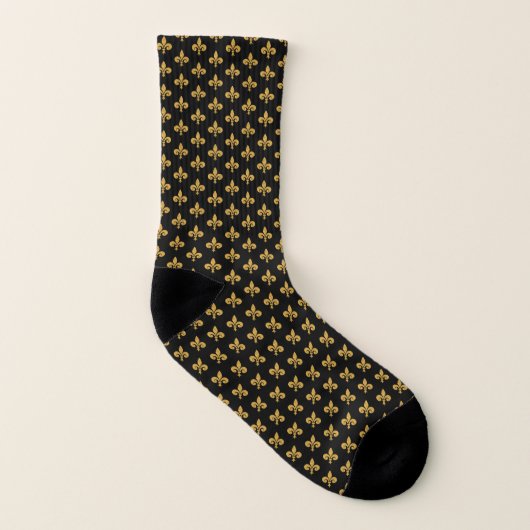 Golden Fleur Socken (Rechts - Außen)