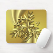 GOLDEN FLORAL #2 ~ Mousepad (Mit Mouse)