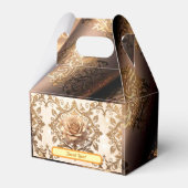 "Golden Floral Delight" Geschenkschachtel (Vorderseite)