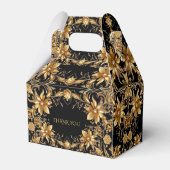 Golden Floral Fevor Box Geschenkschachtel (Rückseite)