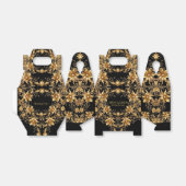 Golden Floral Fevor Box Geschenkschachtel (Ungefaltet)