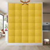 Golden Floral Grid Keramik Tile Fliese