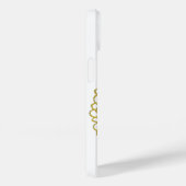 Golden Floral Mandala Phone Case (Rückseite / Rechts)