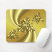 GOLDEN FLORAL ~ Mousepad (Mit Mouse)