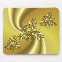 GOLDEN FLORAL ~ Mousepad