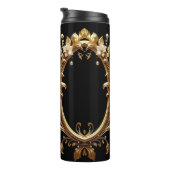 Golden Floral Ornate Thermosbecher (Nach rechts gedreht)