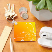 Golden Floral Schlüsselanhänger