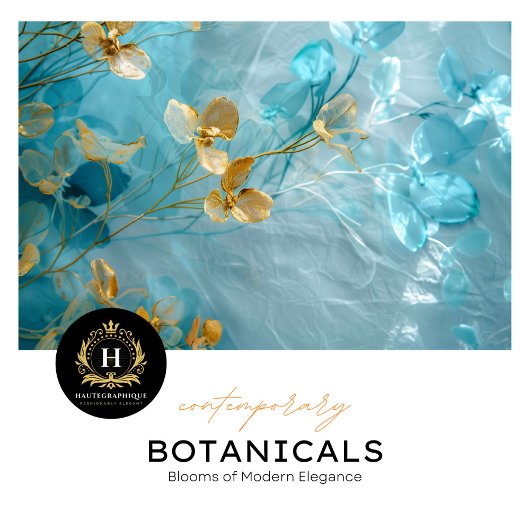 Golden Floral Whisky Tissue Paper Seidenpapier