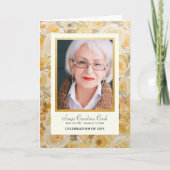 Golden Florals Feier zum Life Program Programm (Vorderseite)