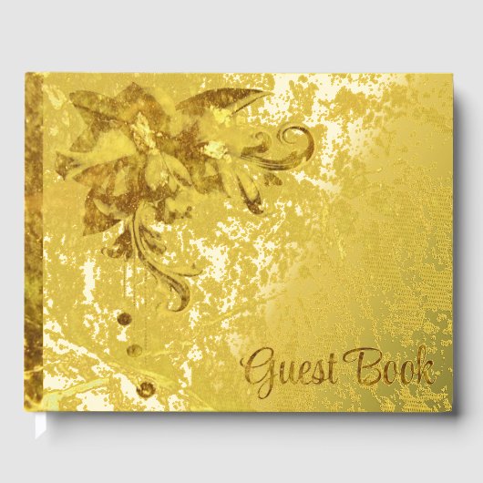Golden Flower Gästebuch (Vorderseite)