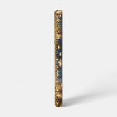 Golden Flowers Samsung Galaxy Hülle (Linke Seite)