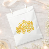 Golden Flowers Thank you! Geschenktütchen (Ausgeschnitten)