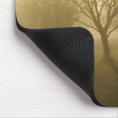 Golden Foggy Tree Mousepad (Ecke)