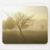 Golden Foggy Tree Mousepad (Vorne)