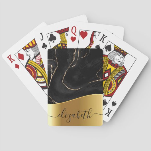 Golden Foil Spielkarten (Rückseite)