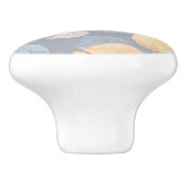 Golden Foliage Träume Herbst Schönheit der Natur Keramikknauf (Seitenansicht)