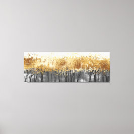 Golden Folies Abstrakt Art Leinwanddruck