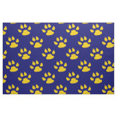 Golden Footprint Claw Paw Stoff (Fat Quarter (45,7 x 55,9 cm))