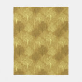 Golden Forest Fließdecke Fleecedecke (Vorderseite)