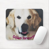"Golden forever" Mousepad (Mit Mouse)