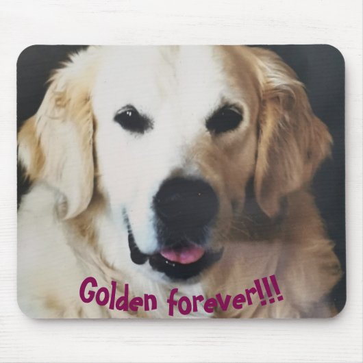 "Golden forever" Mousepad (Vorne)