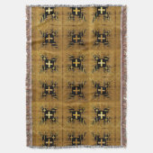 Golden Fraktal Crosses Decke (Vorderseite Vertikal)