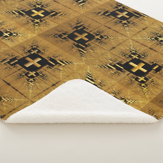 Golden Fraktal Crosses Sherpadecke (3/4)