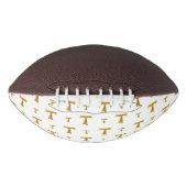 Golden Franciscan Tau Cross Football (Vorderseite)