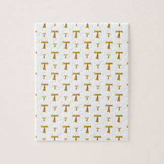 Golden Franciscan Tau Cross Puzzle