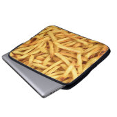Golden French Fries Laptopschutzhülle (Vorne Knopf)