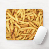 Golden French Fries Mousepad (Mit Mouse)