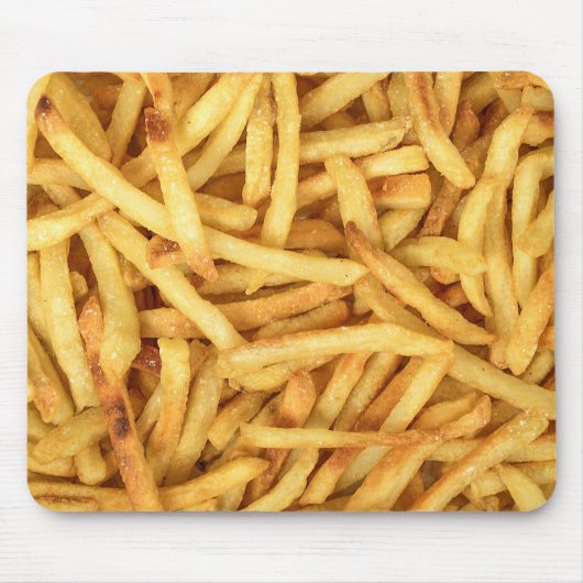 Golden French Fries Mousepad (Vorne)