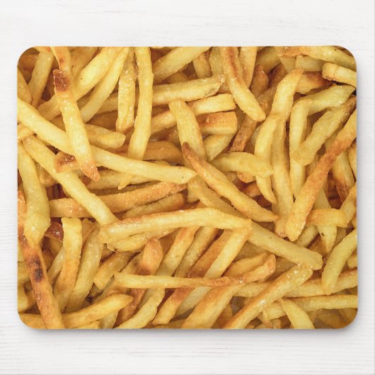 Golden French Fries Mousepad (Vorne)