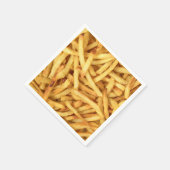 Golden French Fries Serviette (Ecke)