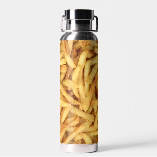 Golden French Fries Trinkflasche (Rückseite)