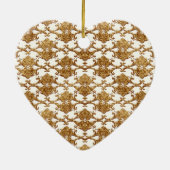 Golden French Swirl Ornament zum 50. Jubiläum (Hinten)