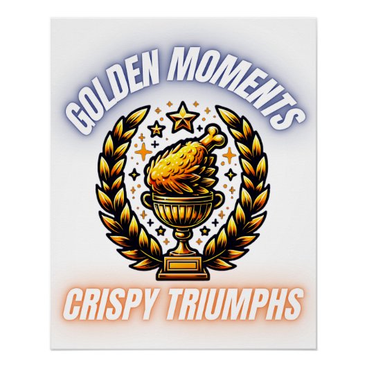 Golden Fricken Trophy Glory Poster (Vorderseite)